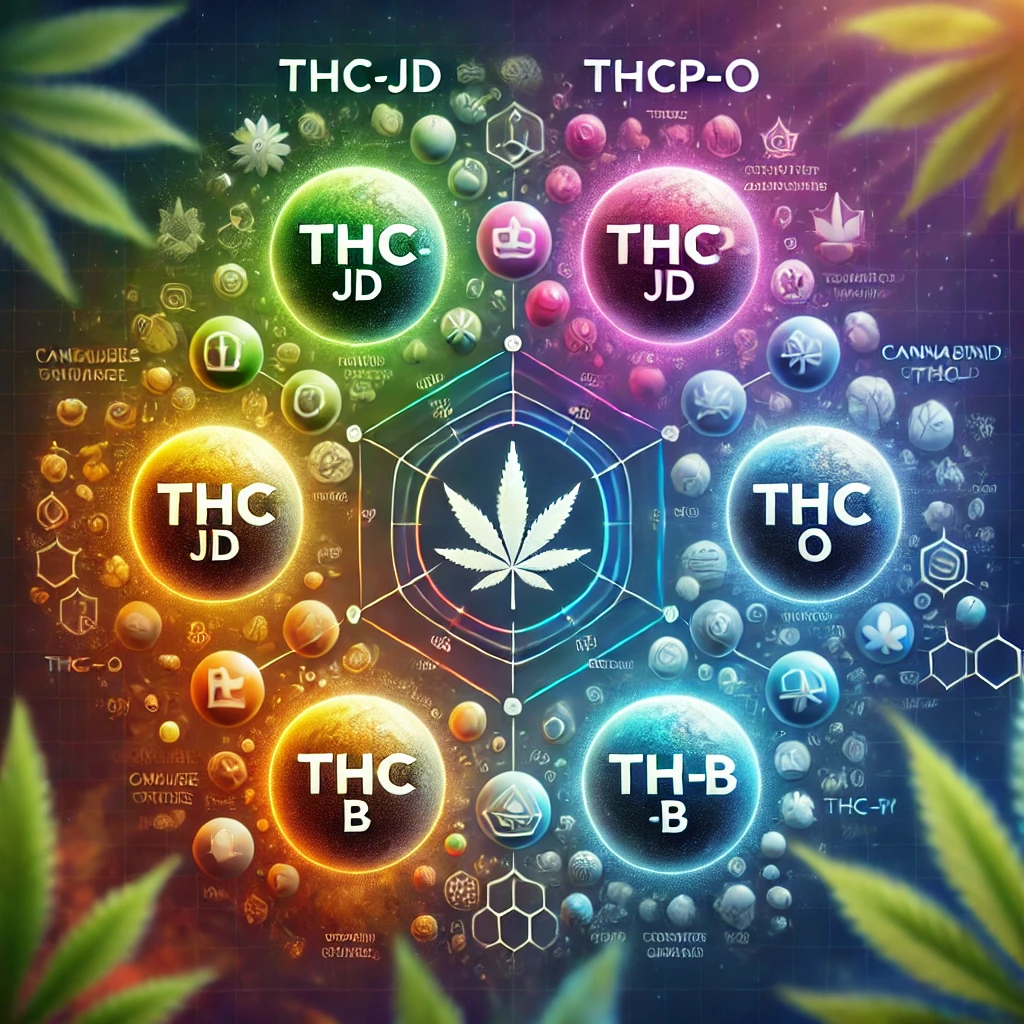 Σύγκριση THC-JD, THC-P, THCP-O, THCH και THC-B: Ποιο Κανναβινοειδές Είναι Κατάλληλο για Εσάς;